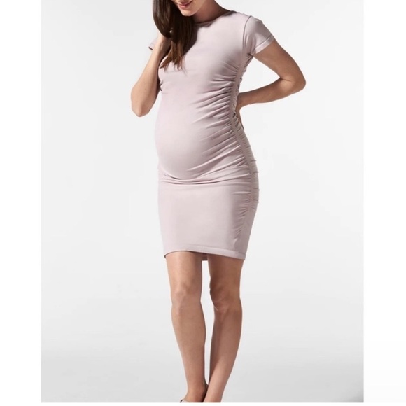 BLANQI Women's Mini Dress in Light Pink - Picture 1 of 4